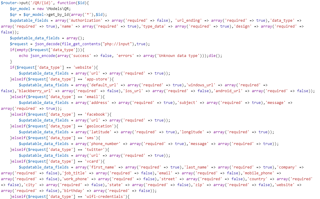 API Available